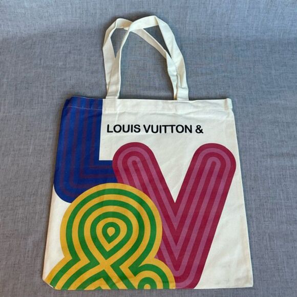 Louis Vuitton Limited Edition Canvas Eco Tote City Tote Purse Bag NEW!! - Picture 2 of 9